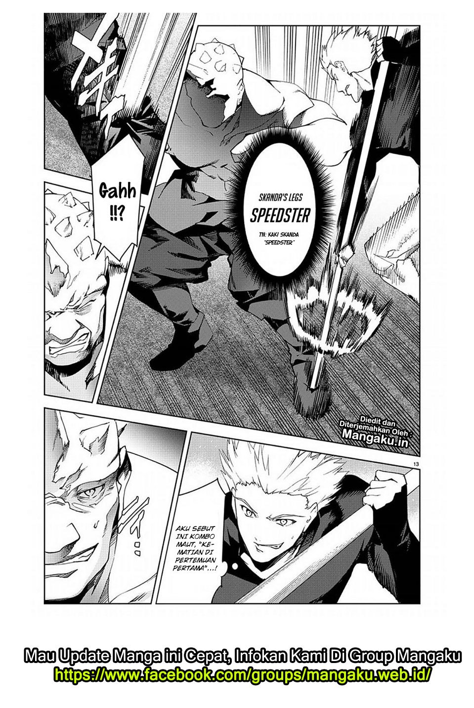 Halaman 14 dari Darwins Game Chapter 69