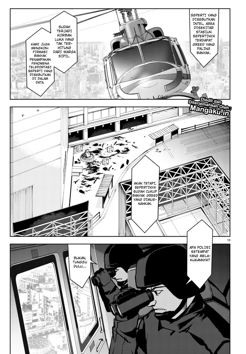 Halaman 14 dari Darwins Game Chapter 70