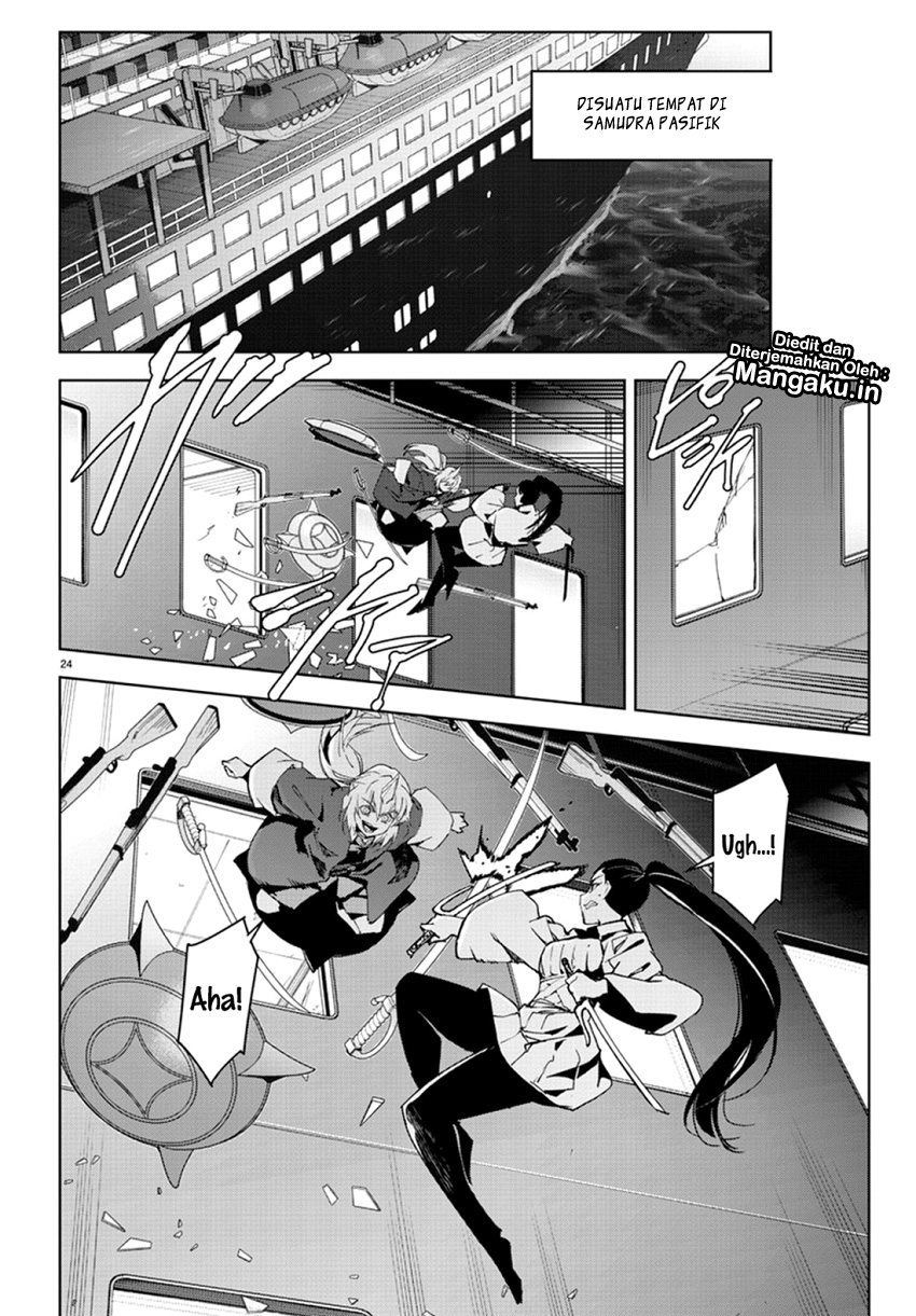 Halaman 25 dari Darwins Game Chapter 70