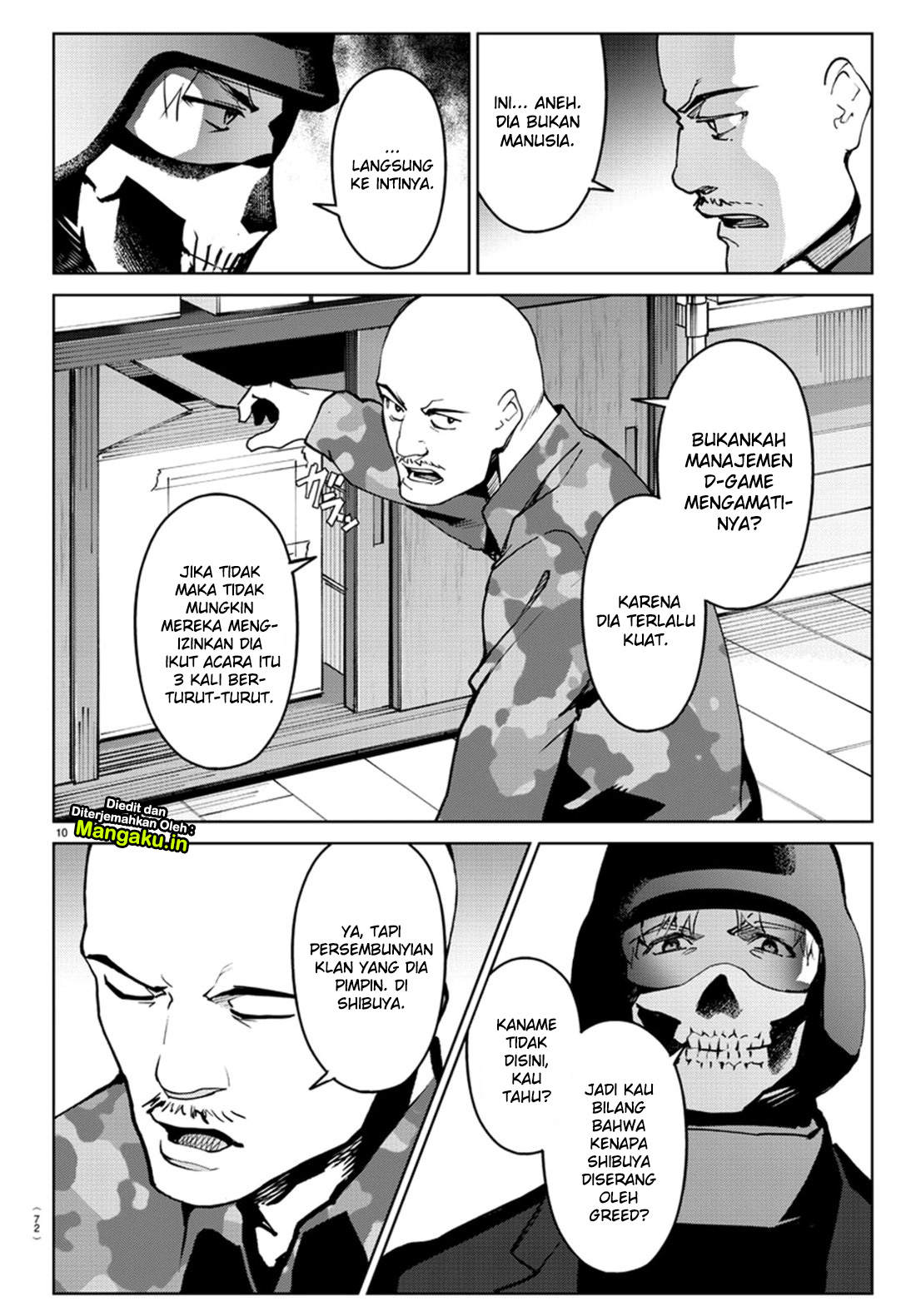 Halaman 12 dari Darwins Game Chapter 71