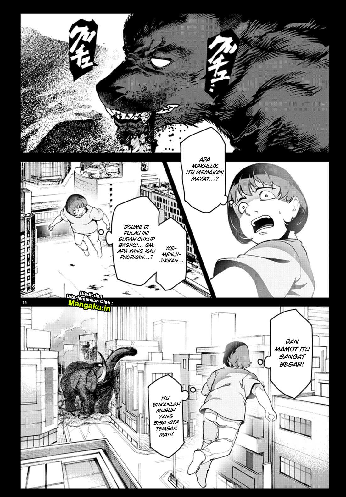 Halaman 16 dari Darwins Game Chapter 71