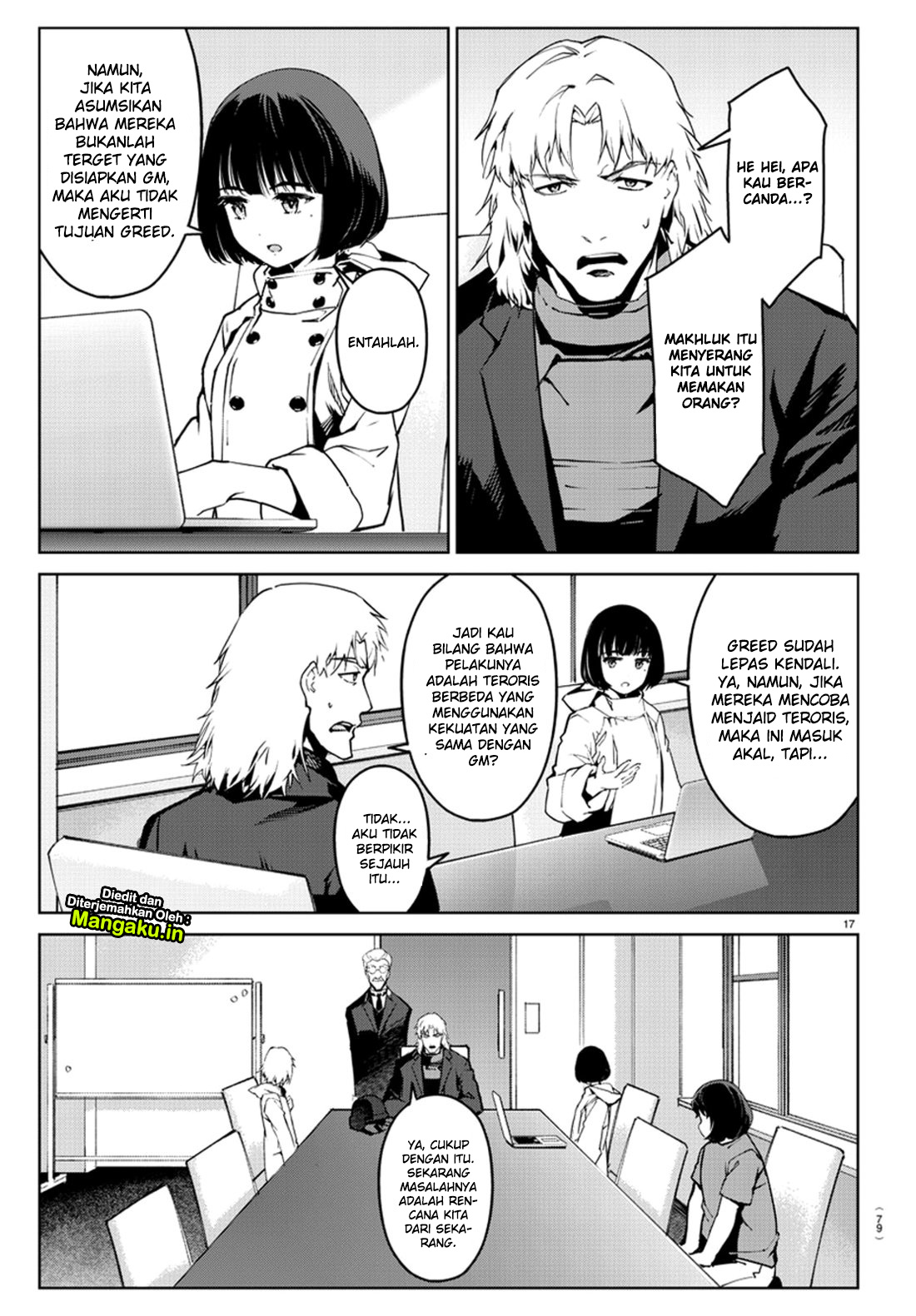 Halaman 19 dari Darwins Game Chapter 71