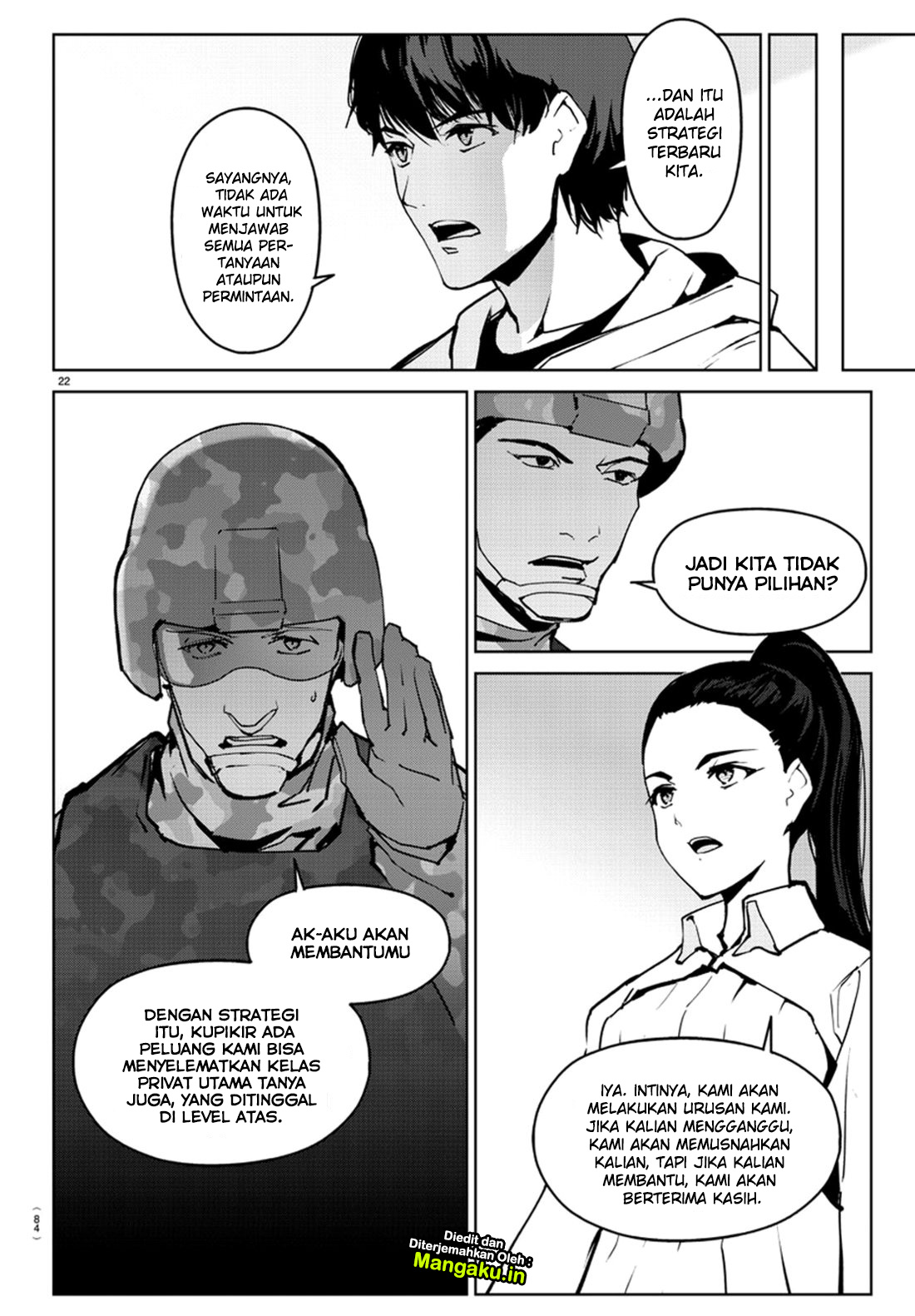 Halaman 24 dari Darwins Game Chapter 71
