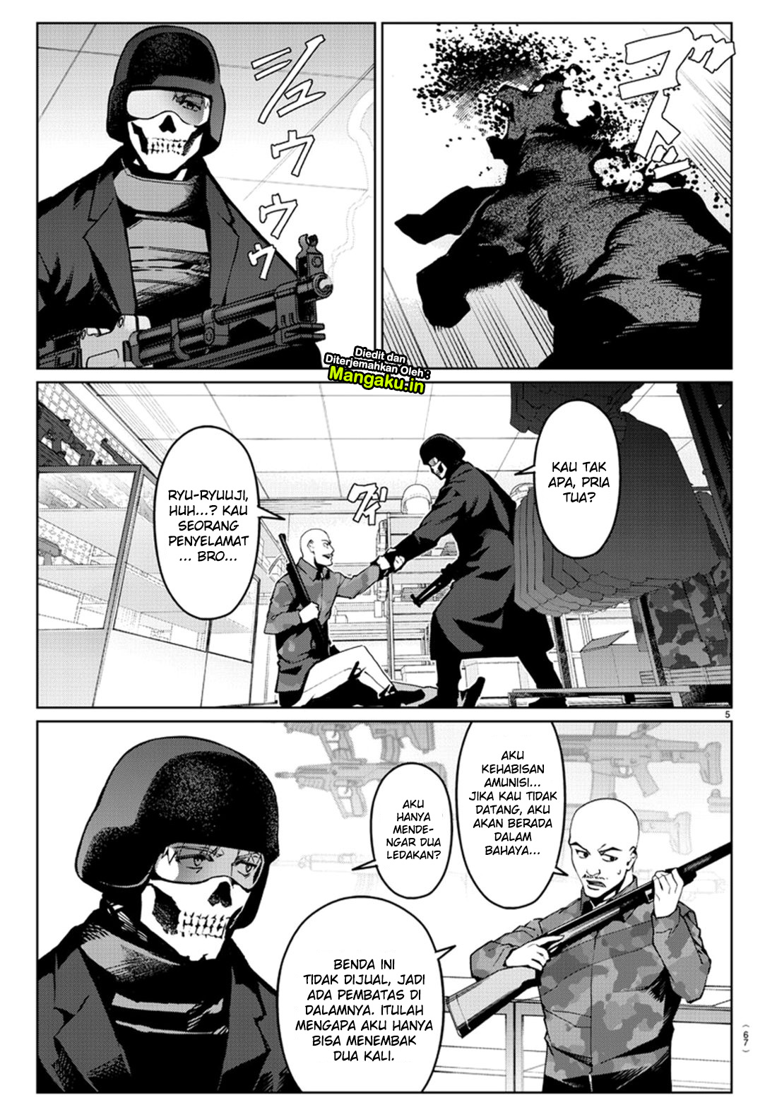 Halaman 7 dari Darwins Game Chapter 71
