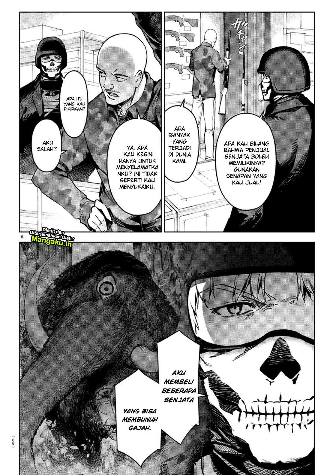 Halaman 8 dari Darwins Game Chapter 71