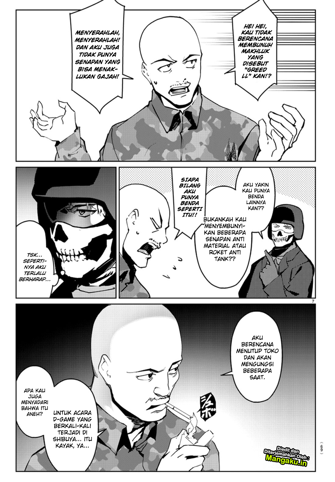 Halaman 9 dari Darwins Game Chapter 71