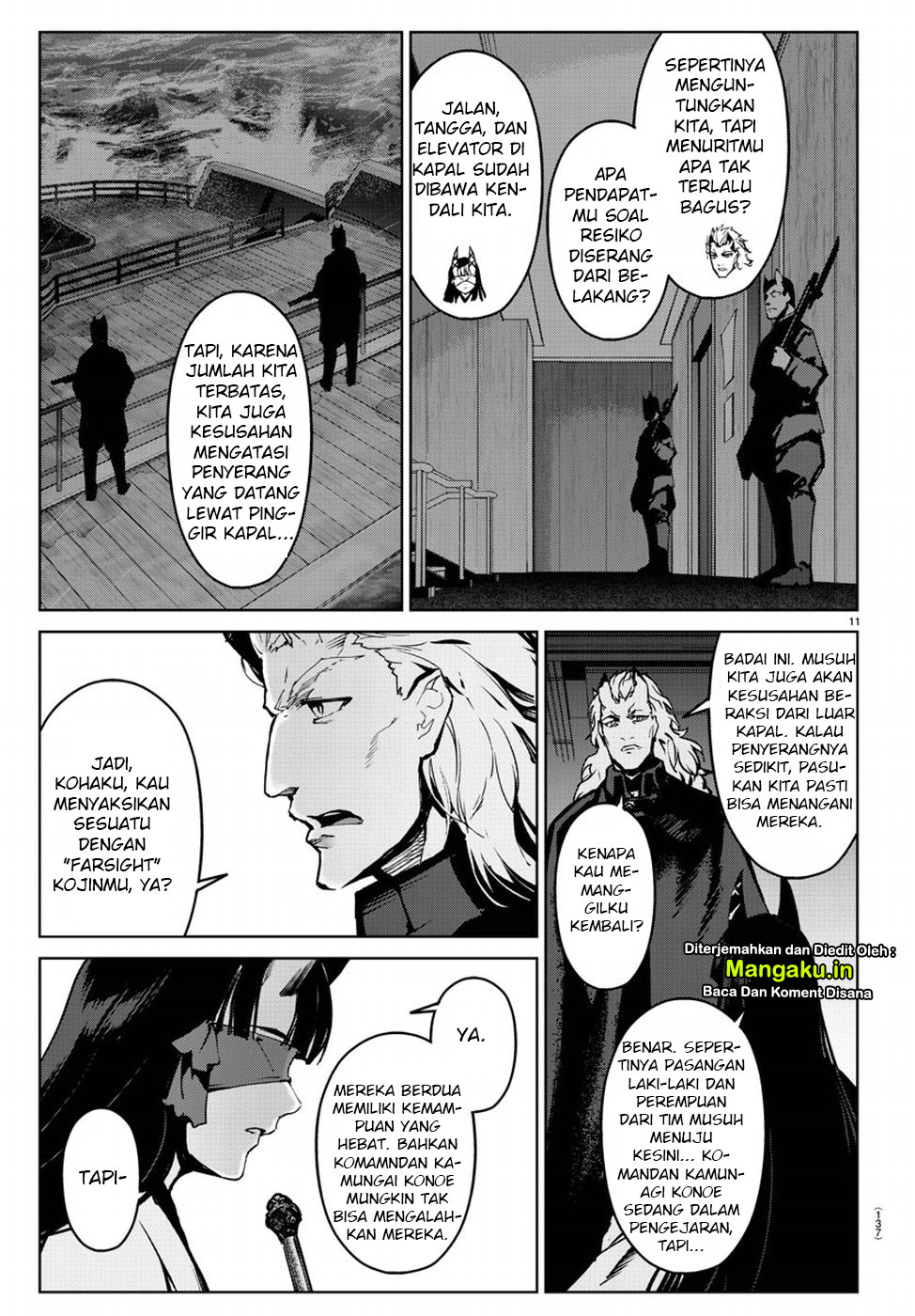 Halaman 12 dari Darwins Game Chapter 72
