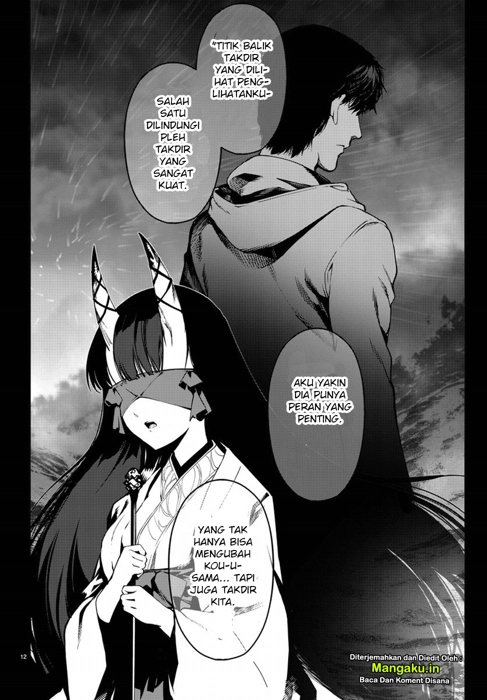 Halaman 13 dari Darwins Game Chapter 72