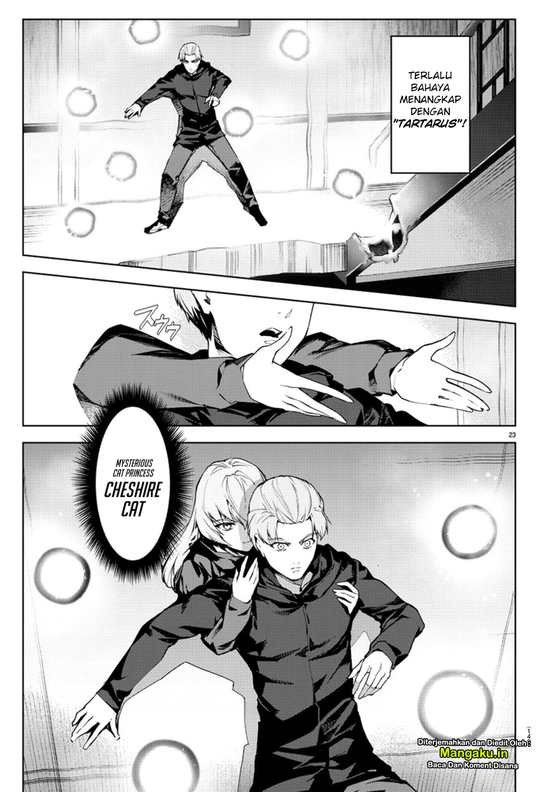 Halaman 24 dari Darwins Game Chapter 72
