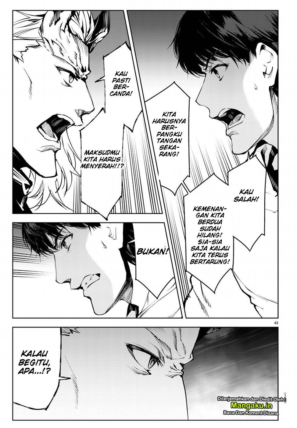 Halaman 44 dari Darwins Game Chapter 72