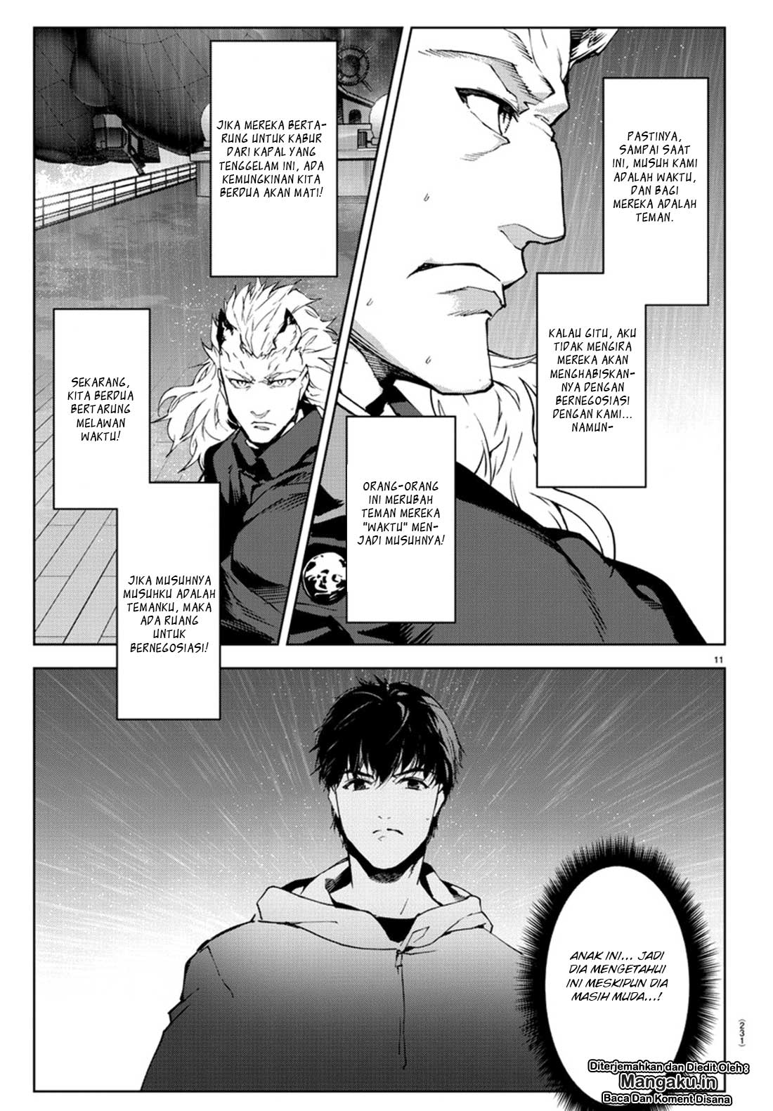 Halaman 11 dari Darwins Game Chapter 73