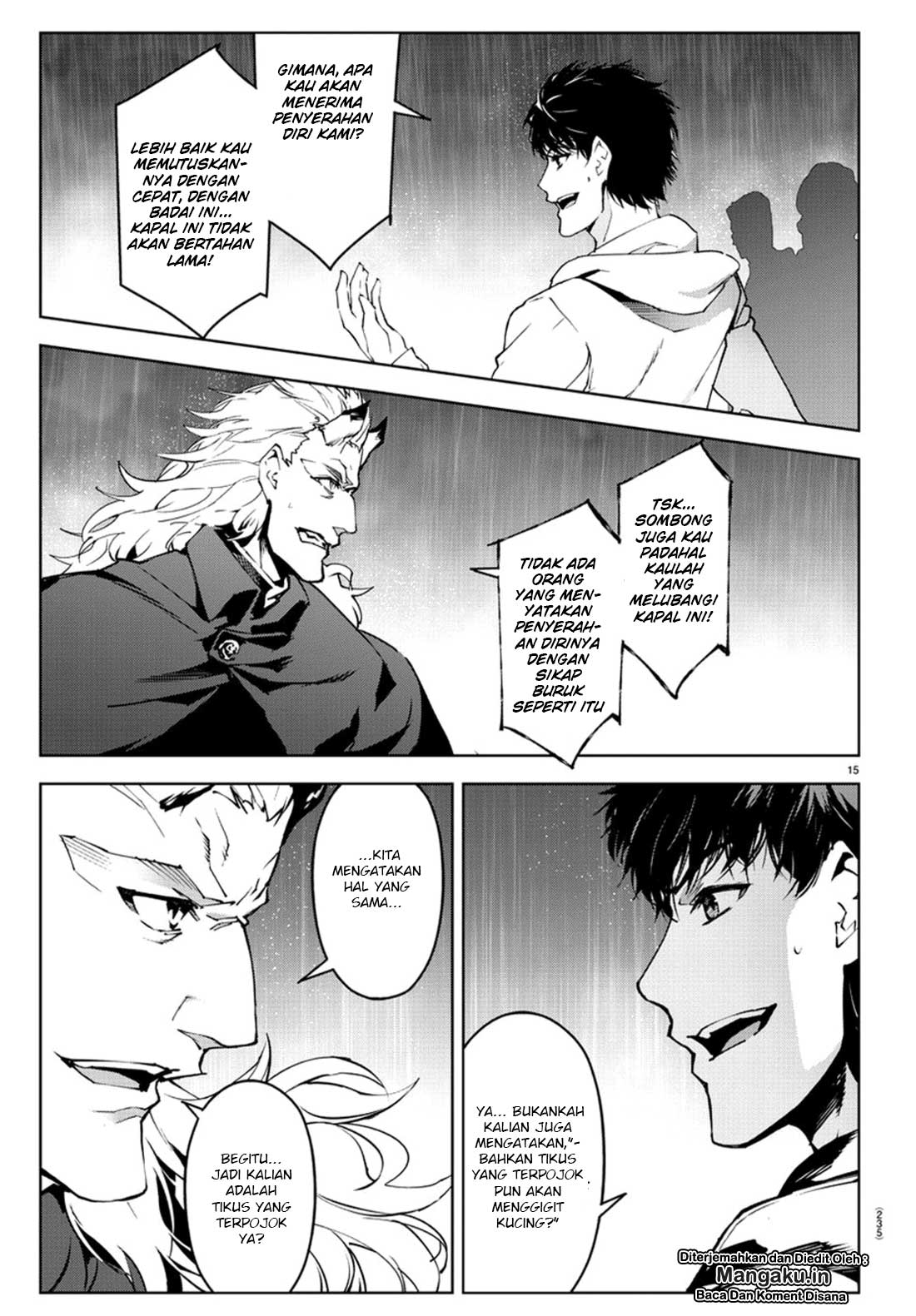Halaman 15 dari Darwins Game Chapter 73