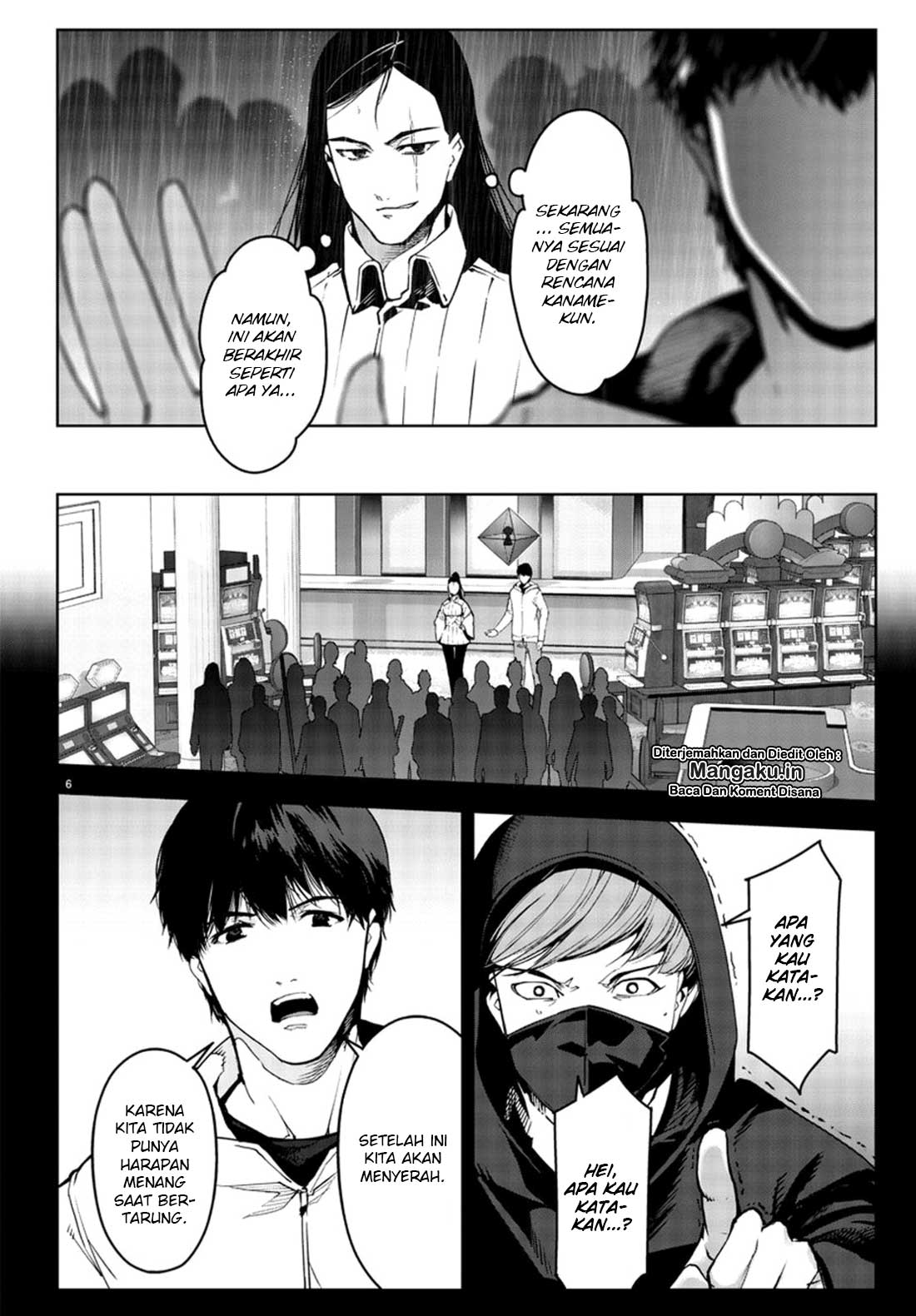 Halaman 6 dari Darwins Game Chapter 73
