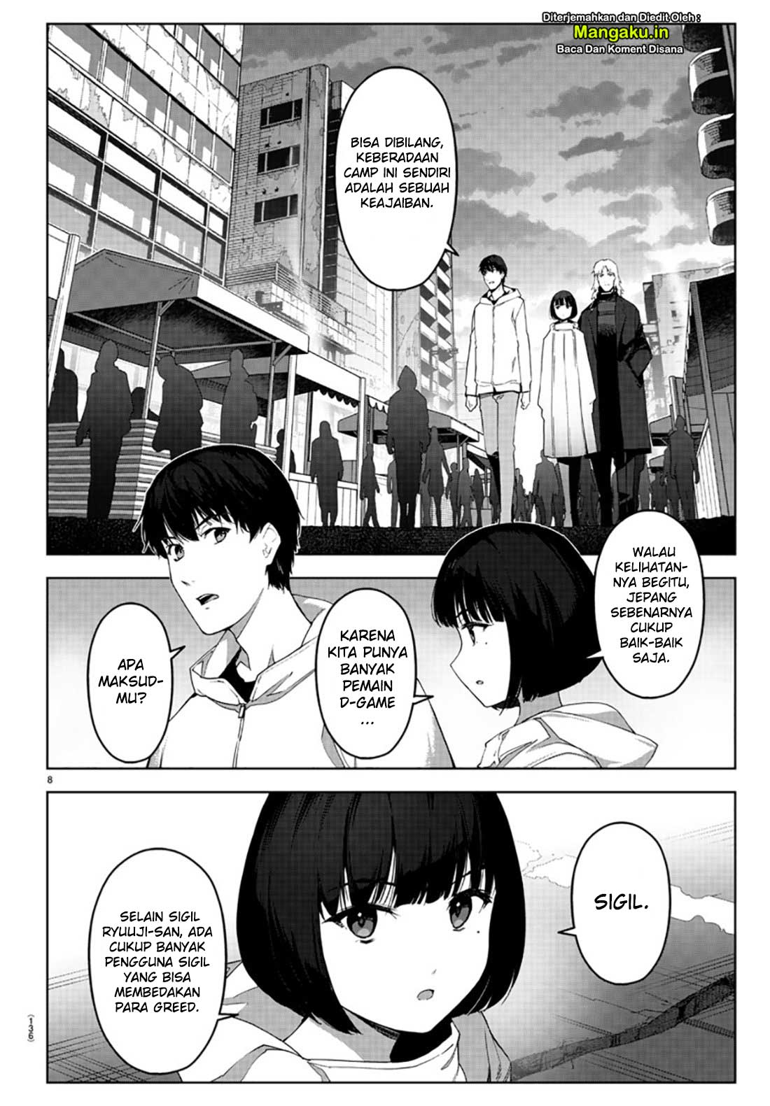 Halaman 10 dari Darwins Game Chapter 84.1