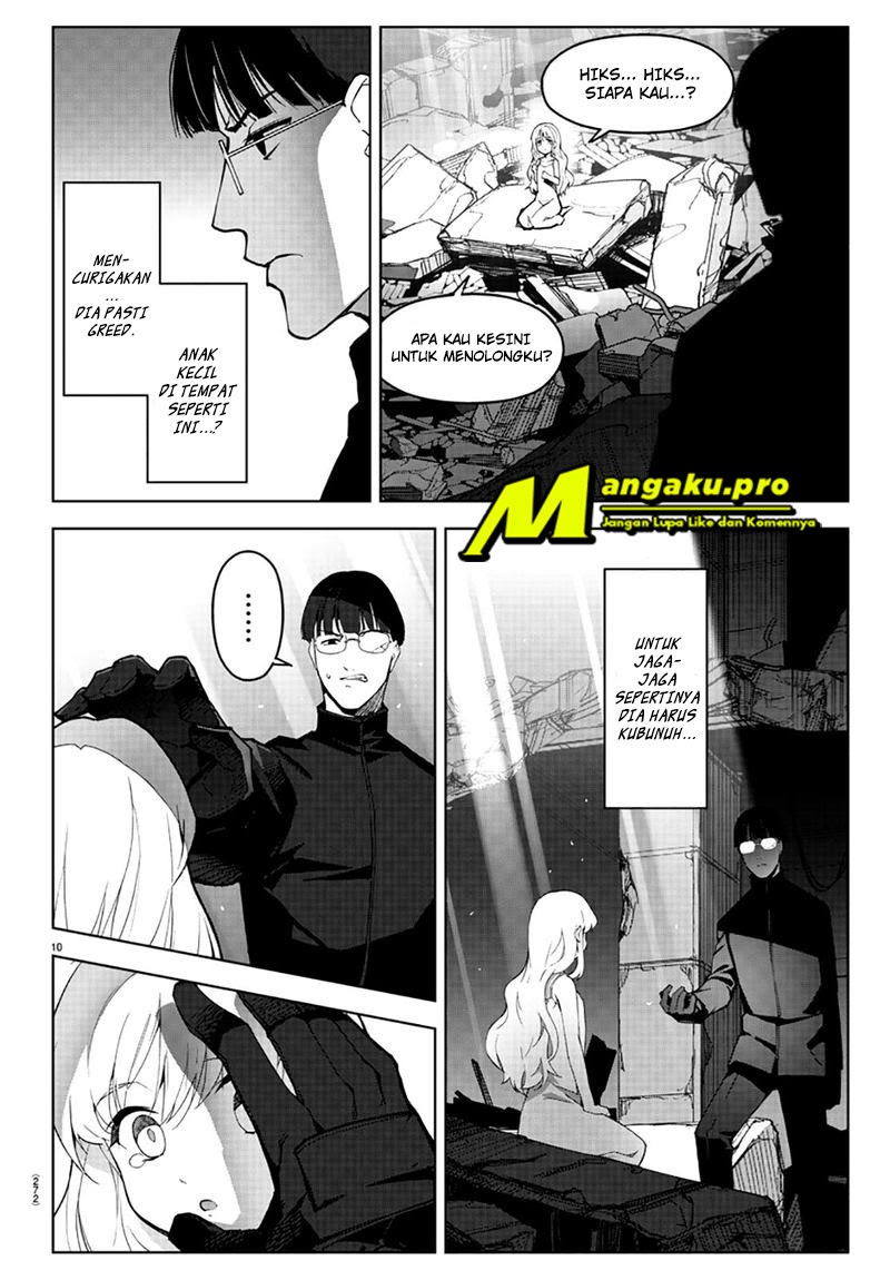 Halaman 11 dari Darwins Game Chapter 86.1