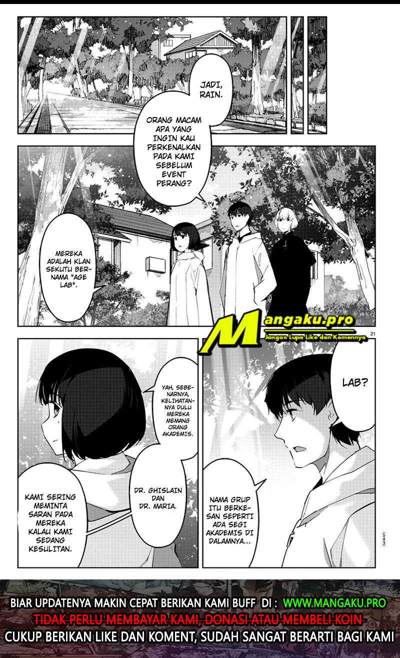 Halaman 22 dari Darwins Game Chapter 87.1