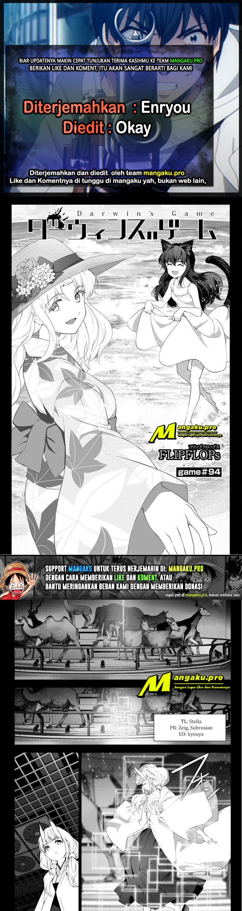 Halaman 1 dari Darwins Game Chapter 94.1