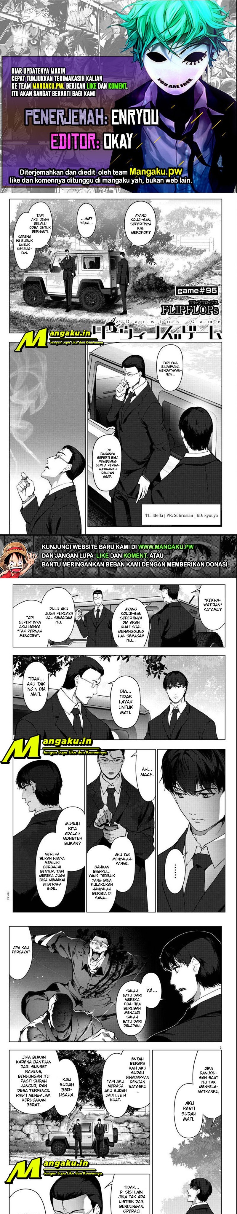 Halaman 1 dari Darwins Game Chapter 95