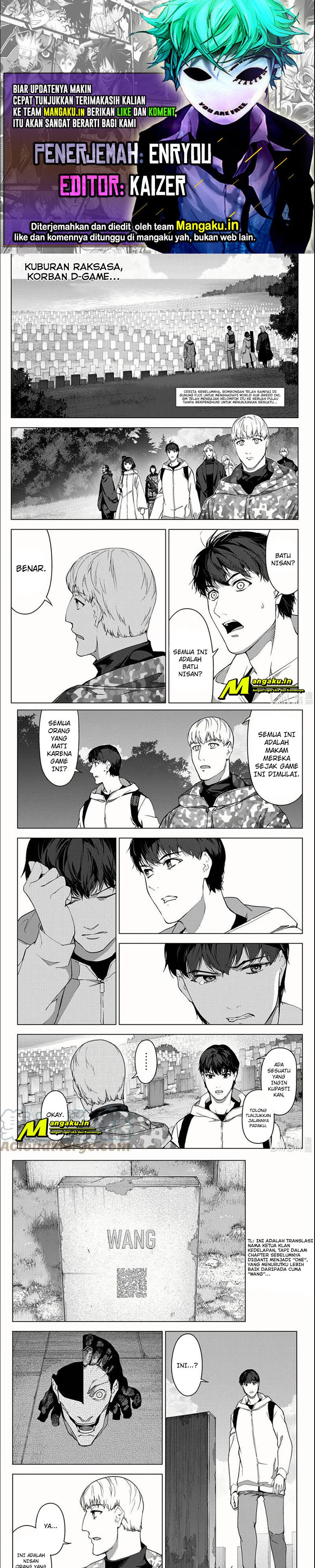 Halaman 1 dari Darwins Game Chapter 99.1