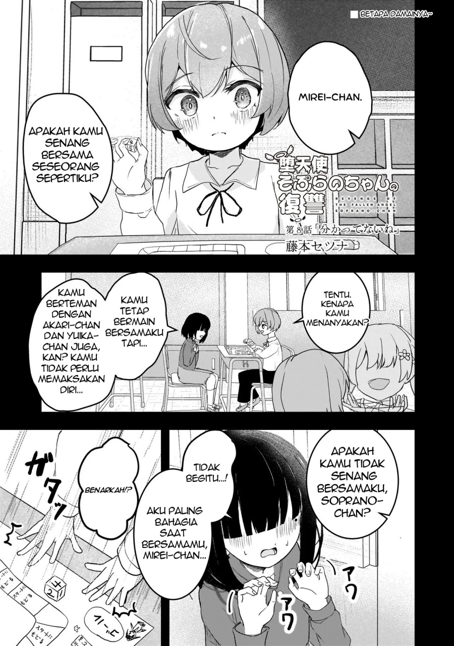 Halaman 1 dari Datenshi Soprano-chan no Fukushuu Chapter 8