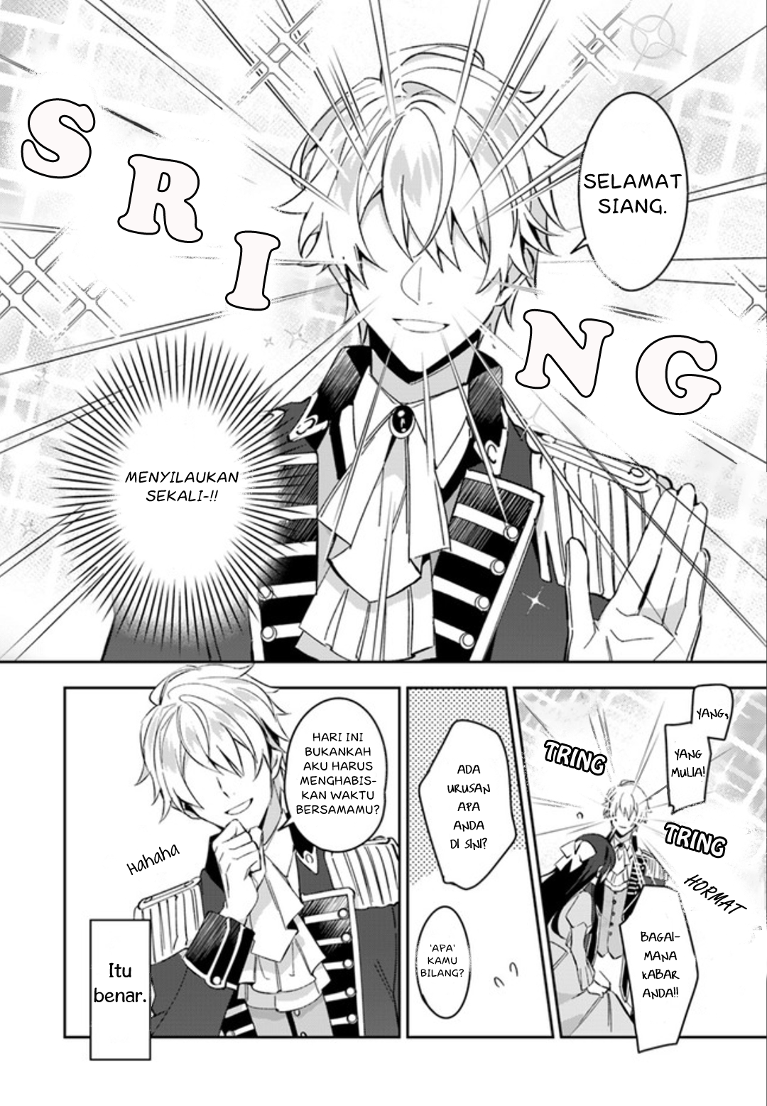 Halaman 6 dari Daisan Ouji wa Hakkobutsu ni Tsuki, Chokushi Chuui! (Iyutani) Chapter 2.1