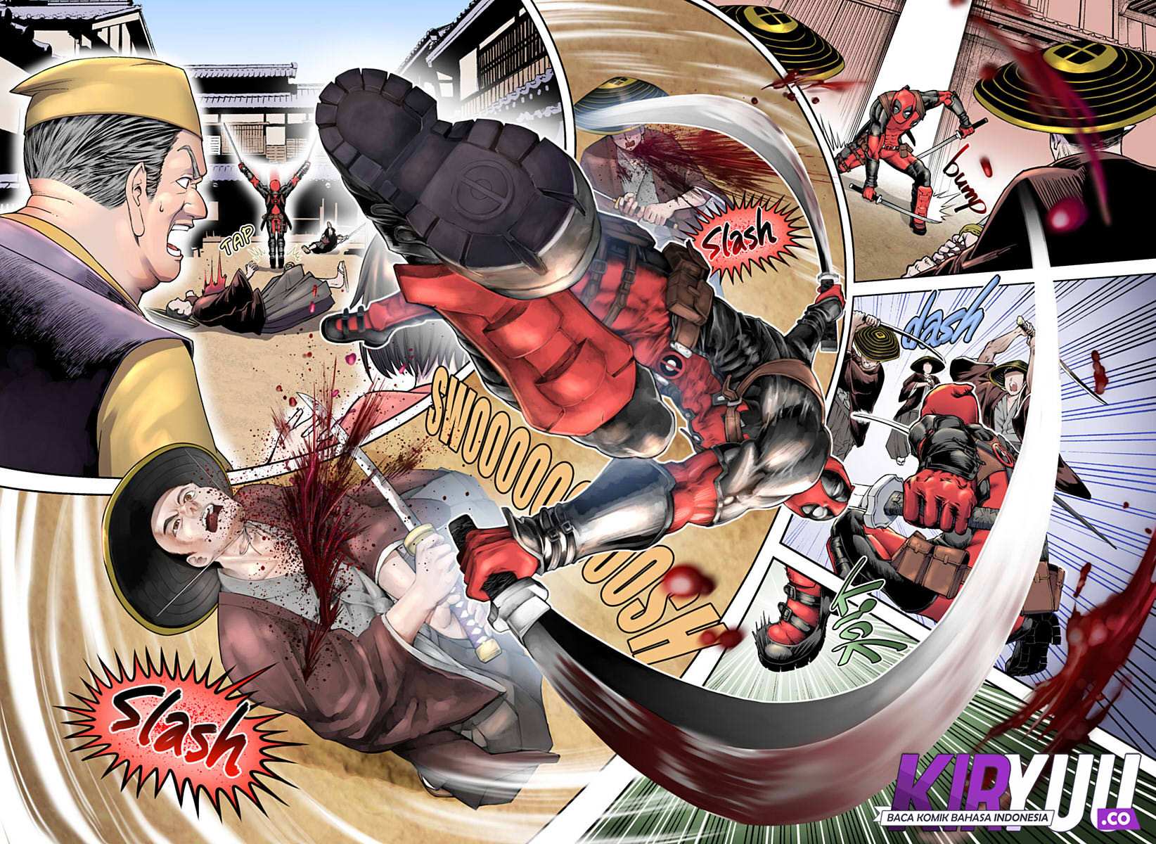 Halaman 10 dari Deadpool Samurai (one-shot) Chapter 0