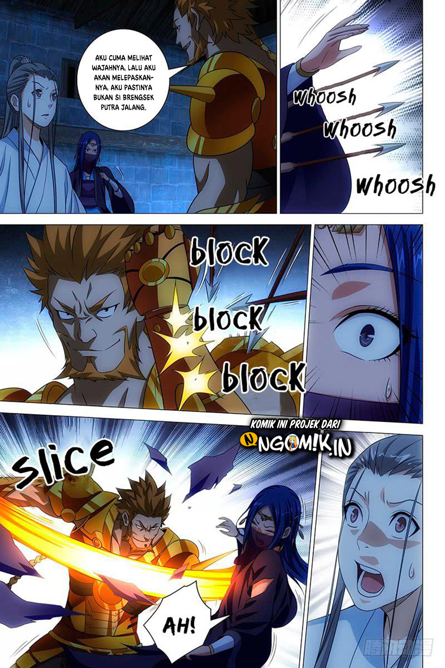 Halaman 8 dari Demi-Gods and Semi-Devils Chapter 6