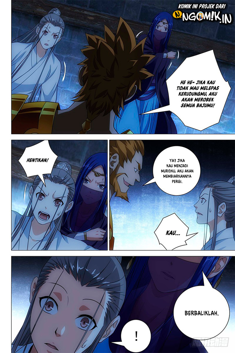 Halaman 9 dari Demi-Gods and Semi-Devils Chapter 6
