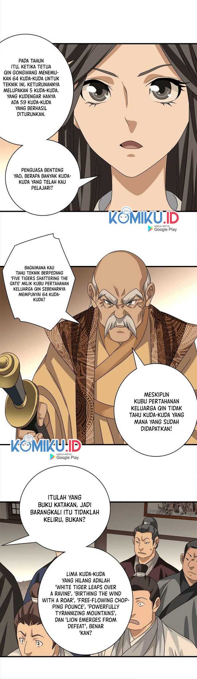Halaman 12 dari Demi-Gods and Semi-Devils Chapter 74