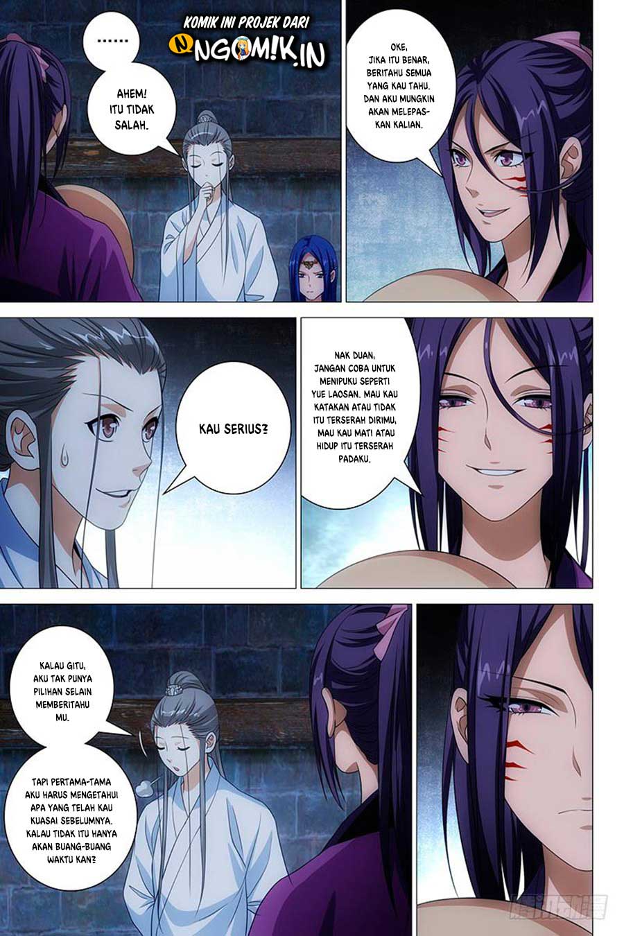 Halaman 10 dari Demi-Gods and Semi-Devils Chapter 8