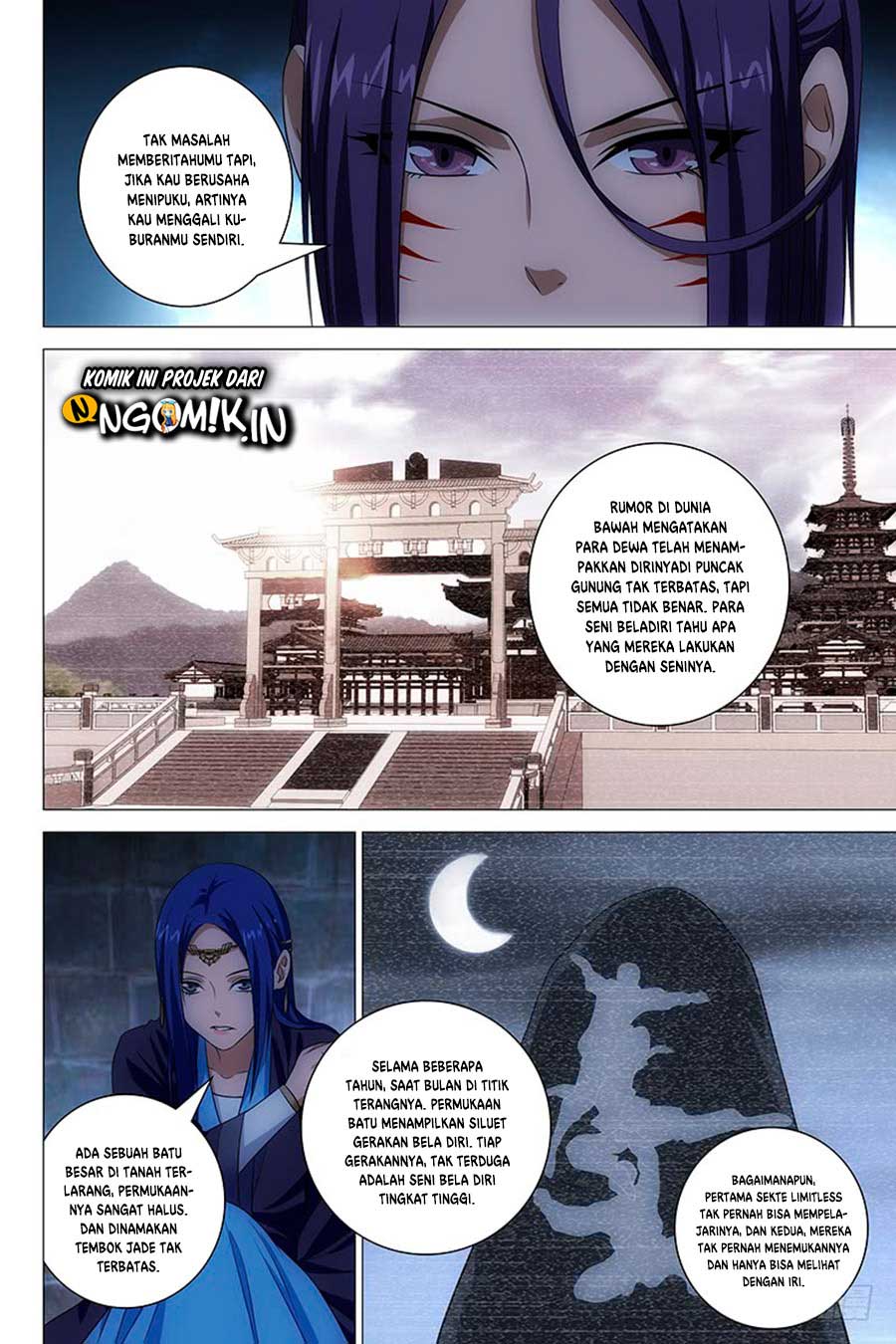 Halaman 11 dari Demi-Gods and Semi-Devils Chapter 8