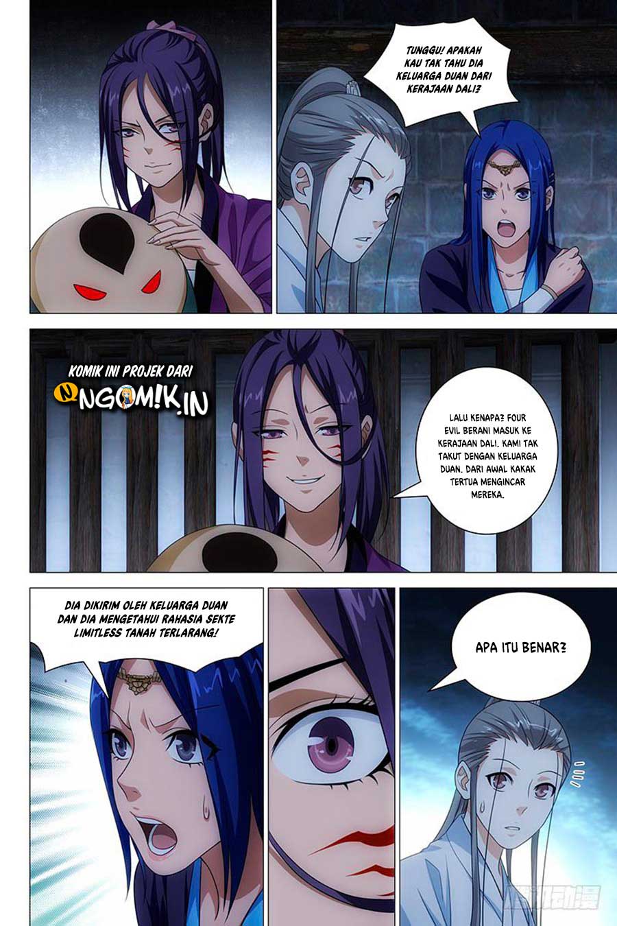 Halaman 9 dari Demi-Gods and Semi-Devils Chapter 8
