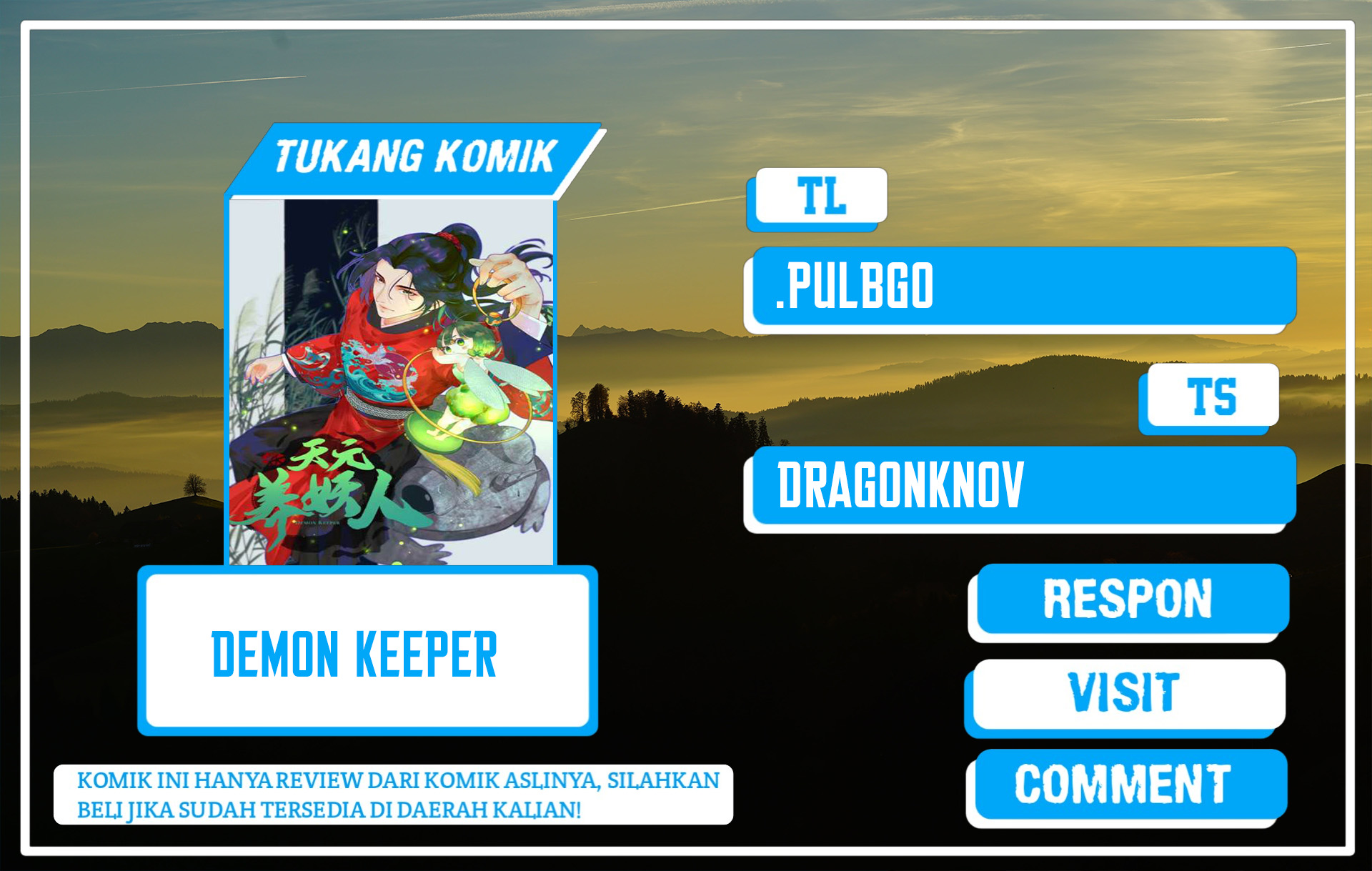 Halaman 1 dari Demon Keeper Chapter 7