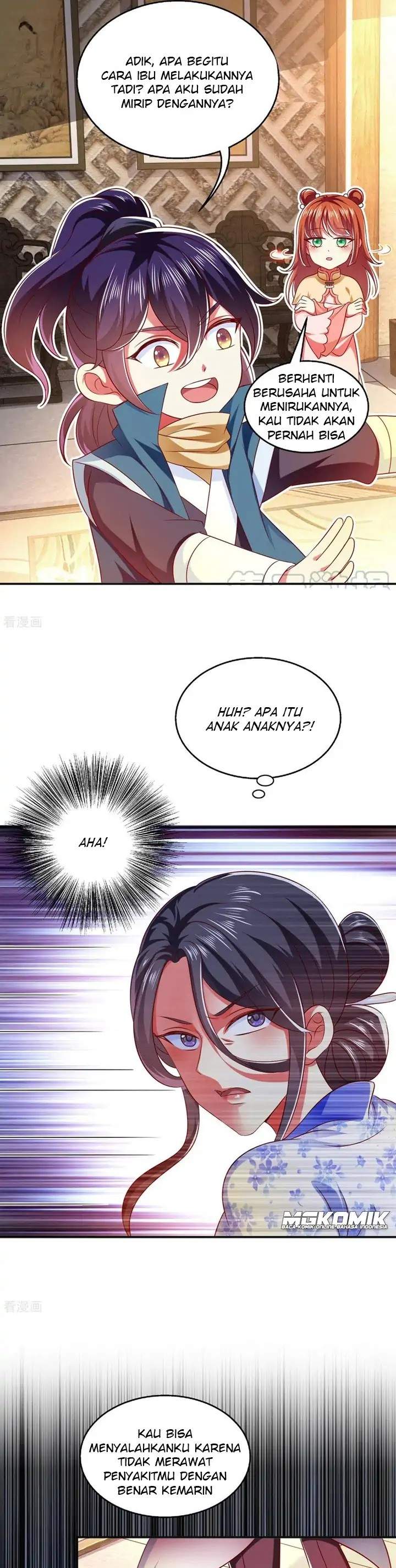 Halaman 3 dari Demon King Domination Pet Genius Meng Bao Belly Black Mother Chapter 24