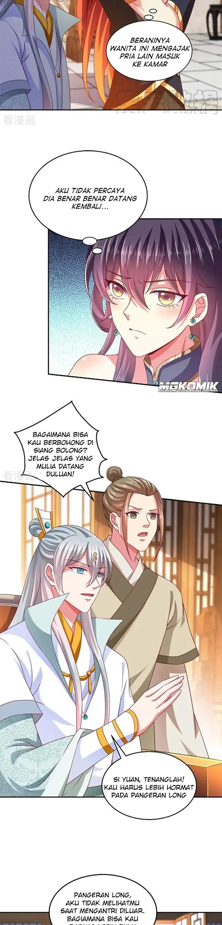 Halaman 4 dari Demon King Domination Pet Genius Meng Bao Belly Black Mother Chapter 33