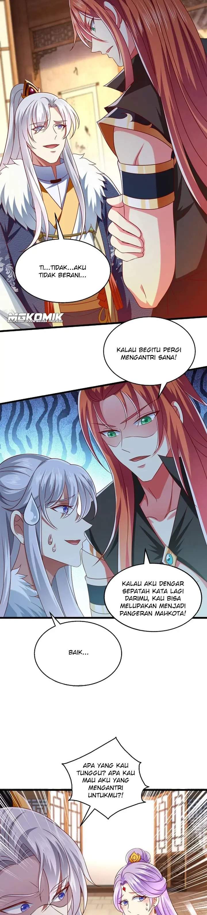 Halaman 4 dari Demon King Domination Pet Genius Meng Bao Belly Black Mother Chapter 34