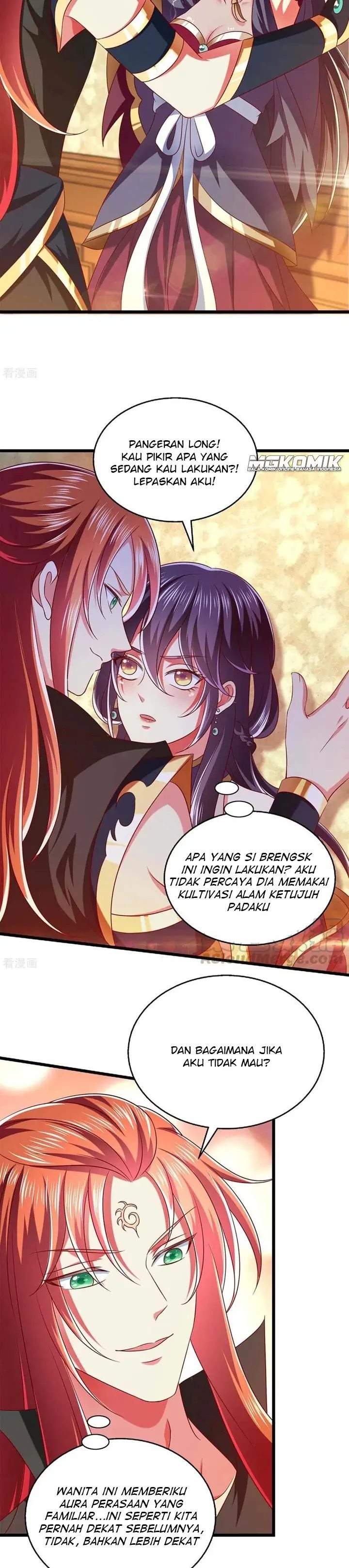 Halaman 4 dari Demon King Domination Pet Genius Meng Bao Belly Black Mother Chapter 36