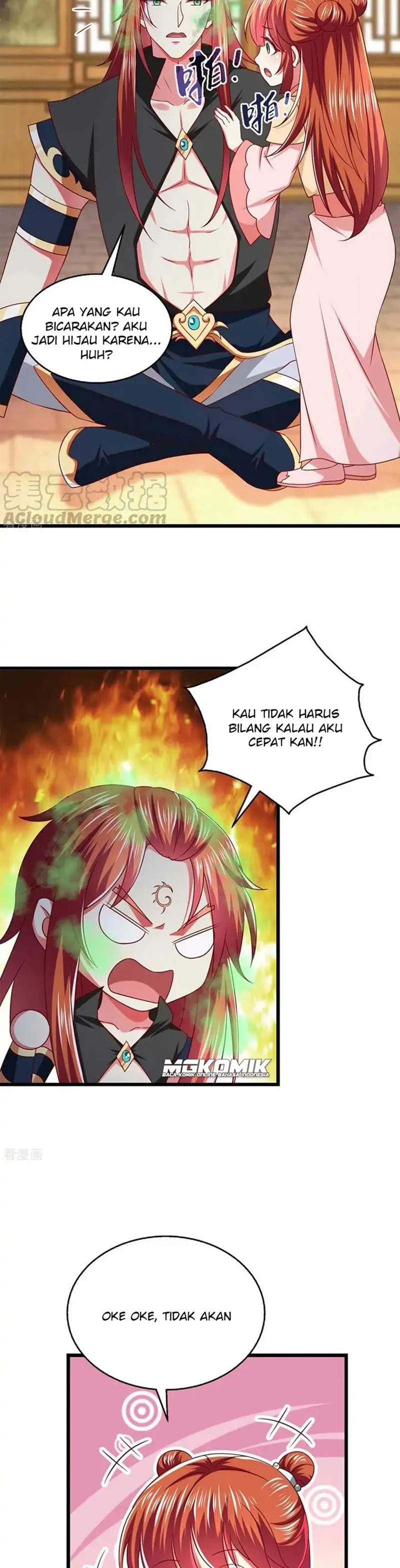 Halaman 10 dari Demon King Domination Pet Genius Meng Bao Belly Black Mother Chapter 37