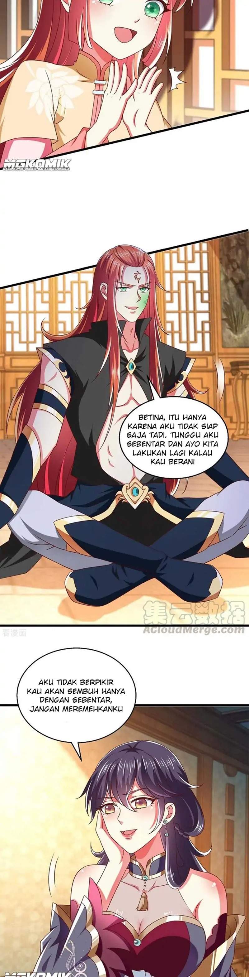 Halaman 2 dari Demon King Domination Pet Genius Meng Bao Belly Black Mother Chapter 37