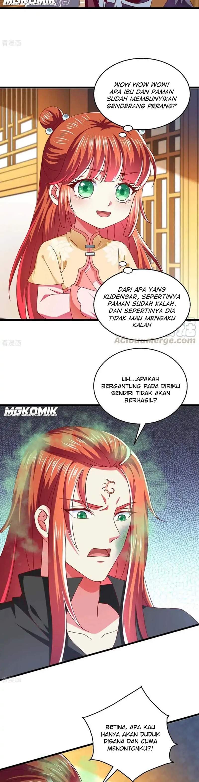 Halaman 3 dari Demon King Domination Pet Genius Meng Bao Belly Black Mother Chapter 37