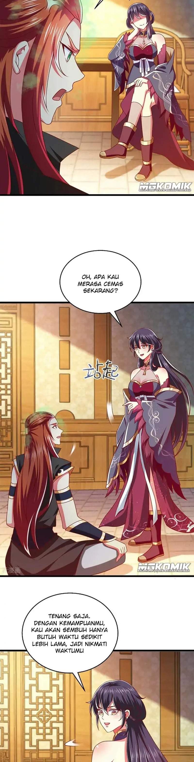 Halaman 4 dari Demon King Domination Pet Genius Meng Bao Belly Black Mother Chapter 37