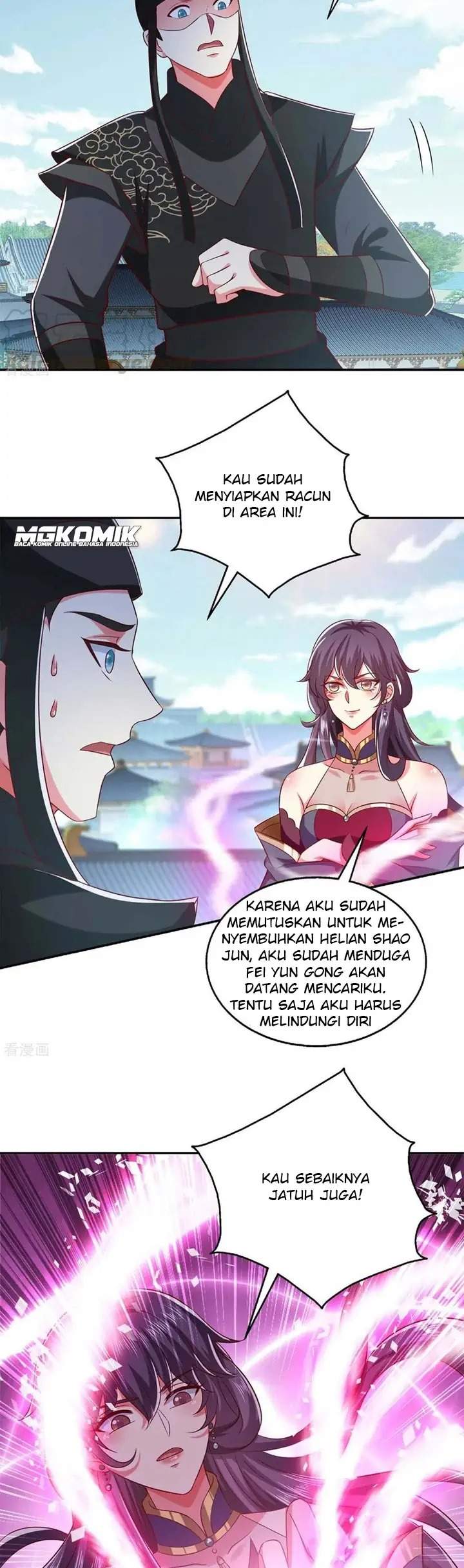 Halaman 11 dari Demon King Domination Pet Genius Meng Bao Belly Black Mother Chapter 41