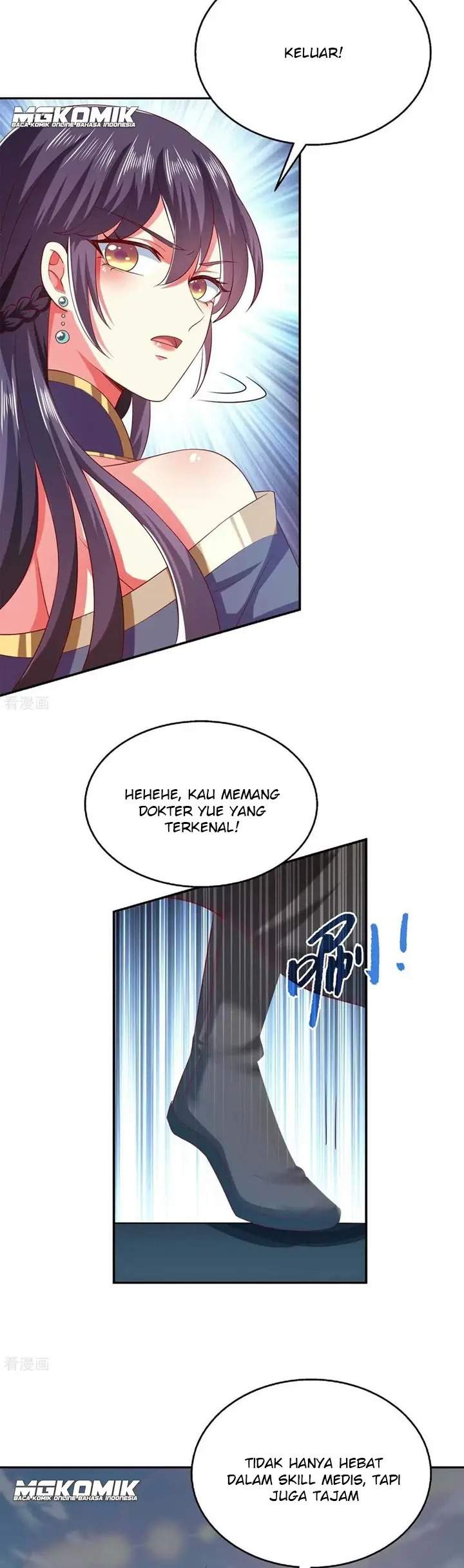 Halaman 2 dari Demon King Domination Pet Genius Meng Bao Belly Black Mother Chapter 41