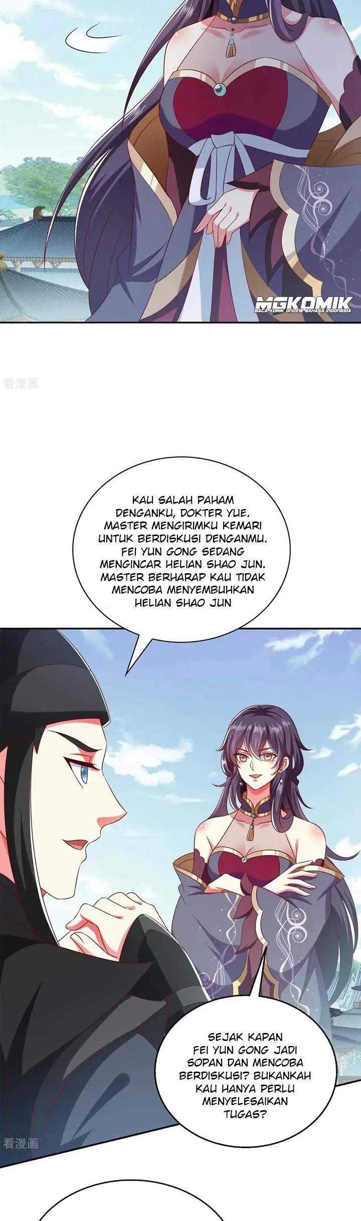 Halaman 4 dari Demon King Domination Pet Genius Meng Bao Belly Black Mother Chapter 41