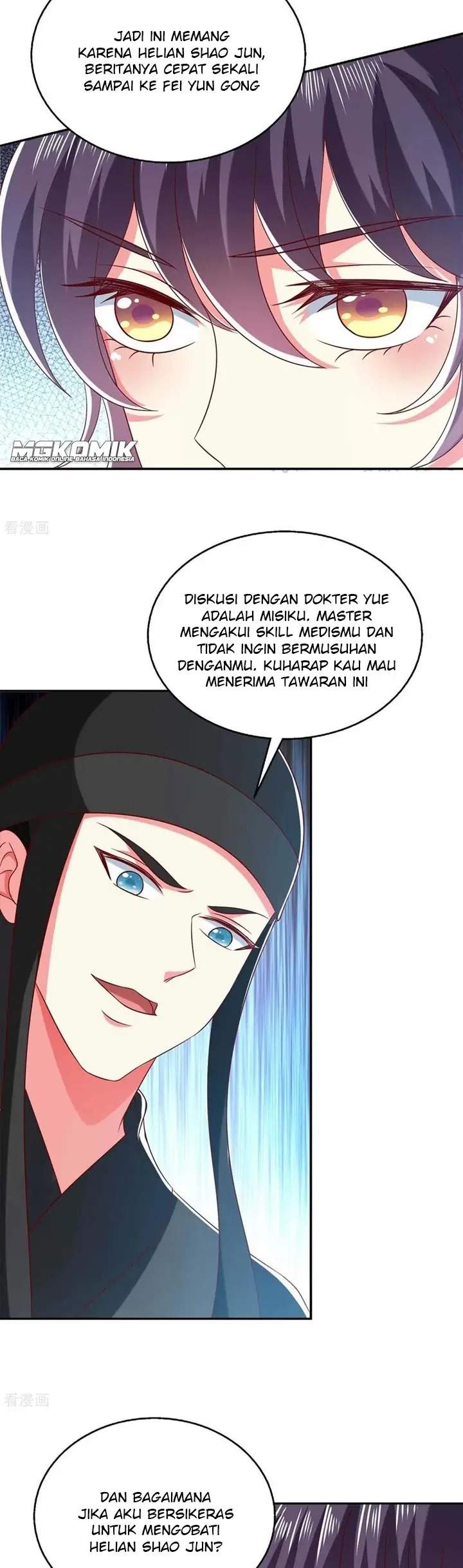 Halaman 5 dari Demon King Domination Pet Genius Meng Bao Belly Black Mother Chapter 41