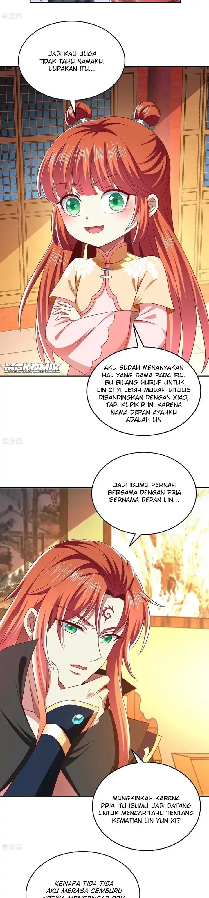 Halaman 10 dari Demon King Domination Pet Genius Meng Bao Belly Black Mother Chapter 47