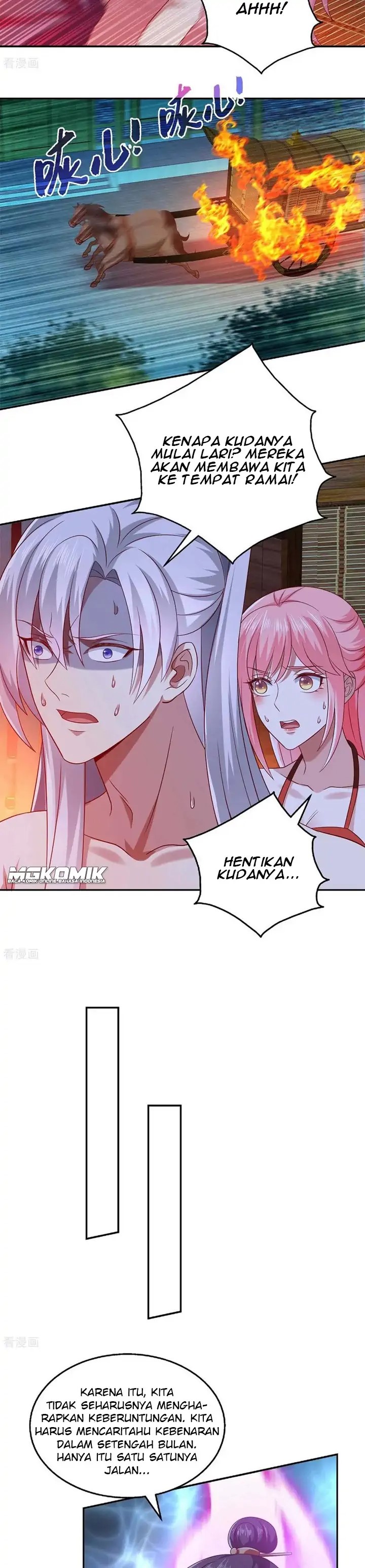 Halaman 3 dari Demon King Domination Pet Genius Meng Bao Belly Black Mother Chapter 47