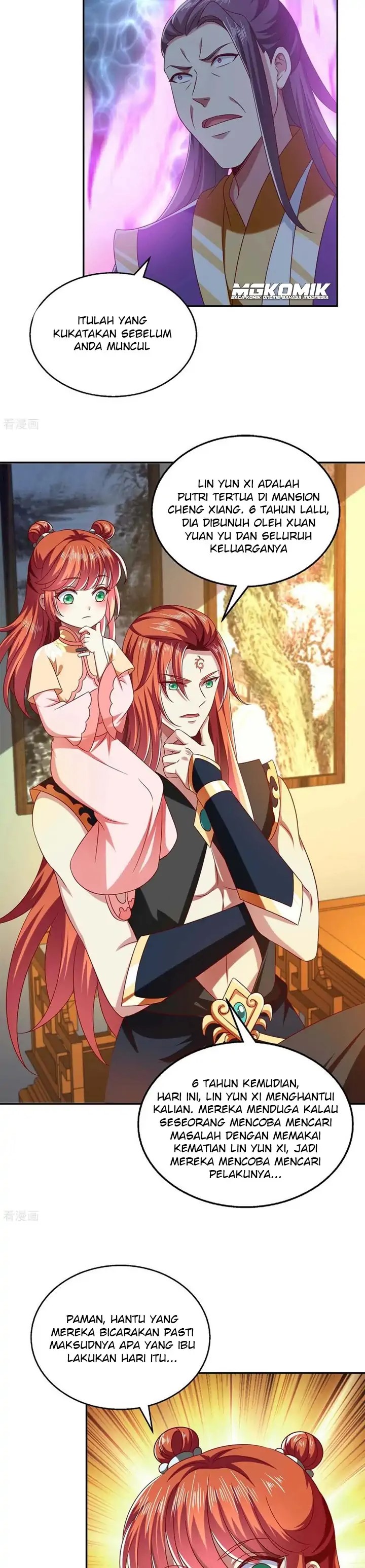Halaman 4 dari Demon King Domination Pet Genius Meng Bao Belly Black Mother Chapter 47