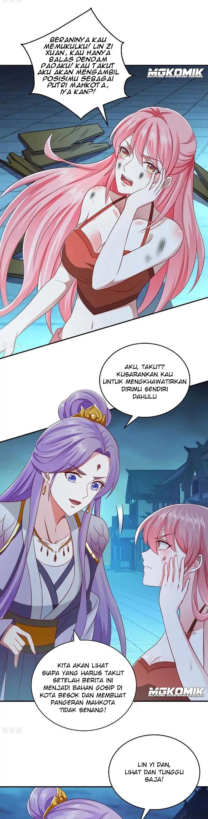 Halaman 11 dari Demon King Domination Pet Genius Meng Bao Belly Black Mother Chapter 48