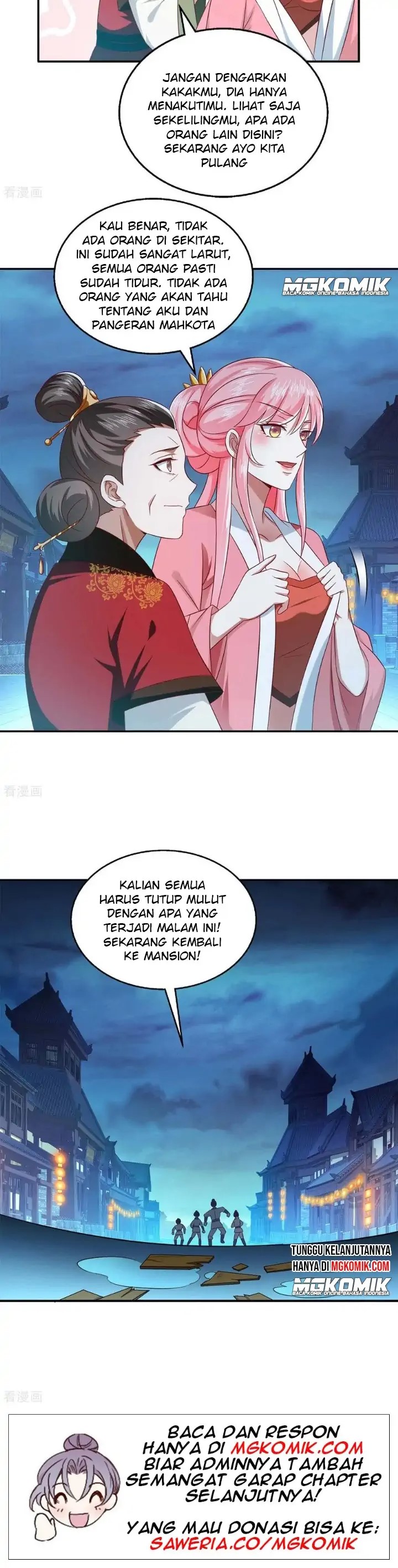 Halaman 13 dari Demon King Domination Pet Genius Meng Bao Belly Black Mother Chapter 48
